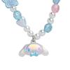 Sanrio Cinnamoroll ABS for Ages 3 and 176575 Necklace, Resin/PS Resin, Children, Up,