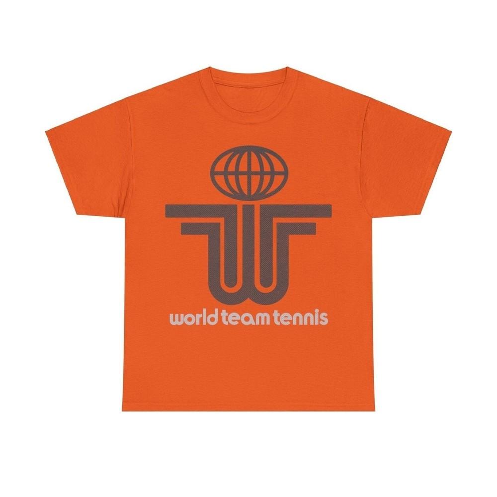

World Team Tennis Logo Retro Nostalgic T-shirt S