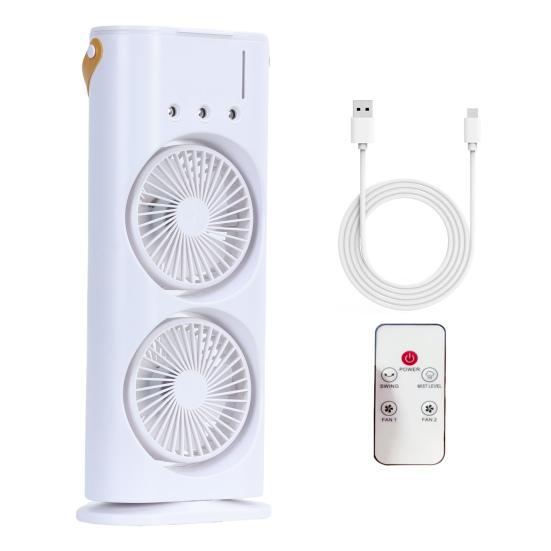 

Настольный вентилятор Портативный кондиционер со светодиодной подсветкой Сильный воздушный поток Charging