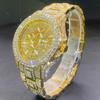 MISSFOX Mens Watch Full Calendar Quartz Wristwatch Hip Hop Style Fashion