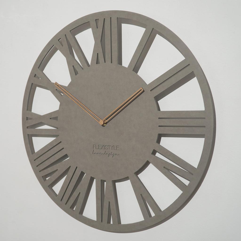Large Loft Adulto clock 50cm gray
