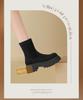 ZHR 2024 New Winter Stretch Boots: Short, Thick-Soled, Velvet-Lined, Trendy, Tall & Slimming Design.