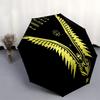 1 Rammstein Band Umbrella - Tri-fold automatic opening and closing umbrella with eight steel ribs, suitable for everyday outdoor use