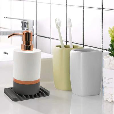 Jabonera de Baño Flexible Antideslizante Secado Rápido del Jabón Drenaje Cocina Bandeja Inclinada Jabón Resistente a la Torsión