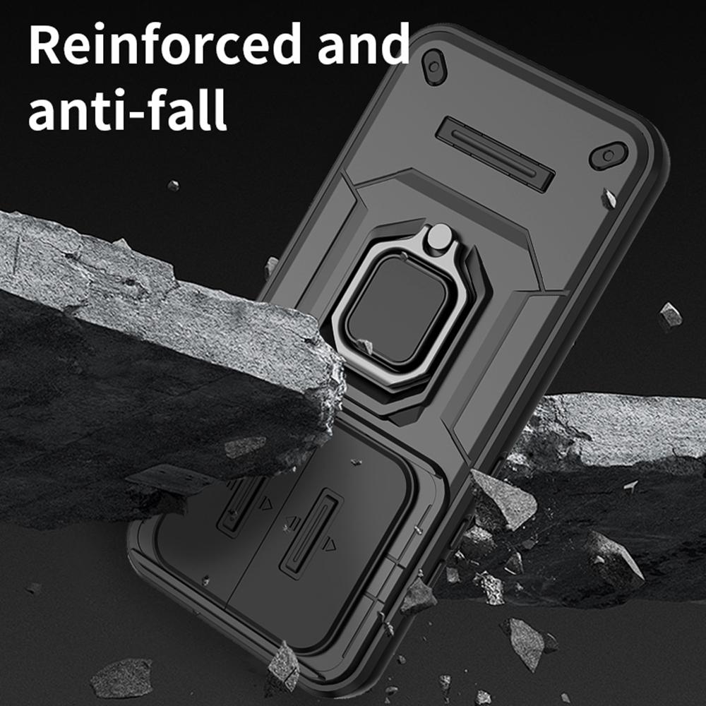 Pro Xiaomi Redmi Note 15 Pro+ 5G Pouzdro Ochrana Kamery Armor Pouzdro na Telefon Pro Redmy Note 15 Pro Plus Magnetický Držák Prsten Kryt