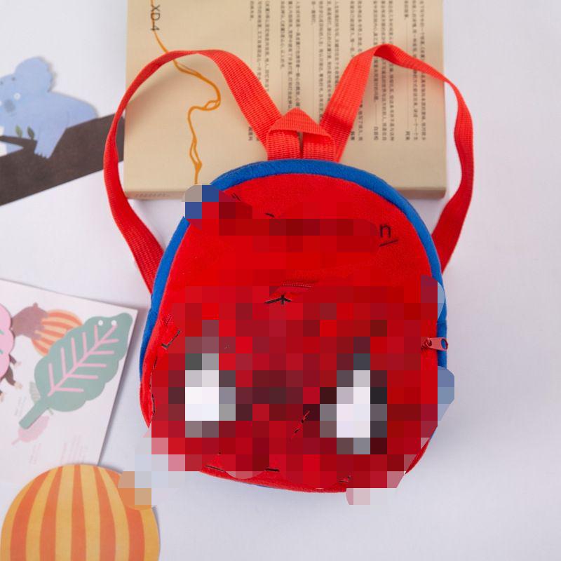 New Cross-Border Toddler Plush Backpack & Coin Purse for Ages 1-4 - Cartoon Design, Lightweight