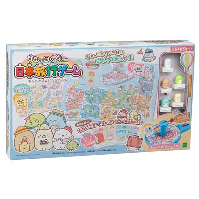 Epoch Sumikko Gurashi Japan Travel Game Oheya No Sumi De Tabikibun ST Mark Certification Toy Game for Ages 5 and Up Number of 2 To 5 EPOCH Co., Ltd.