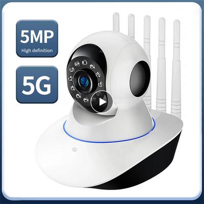 HD 5MP bezdrátová IP kamera CCTV 2,4G Wifi Videokamera Bezpečnostní kamera Dohlížecí chůvička Smart Auto Tracking Baby Monitor