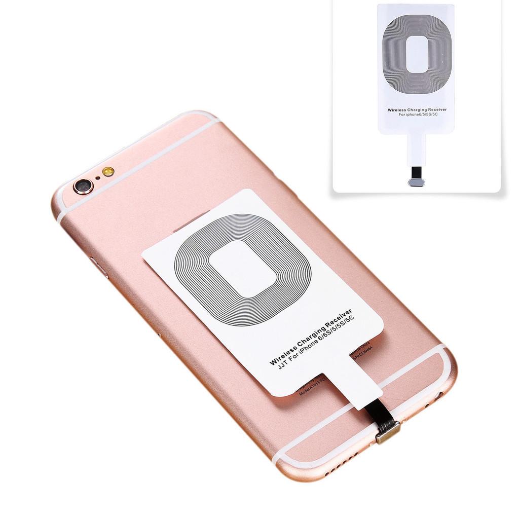 Wireless Qi Charger Adapter Charging Receiver For Iphone Samsung Typec Andriod