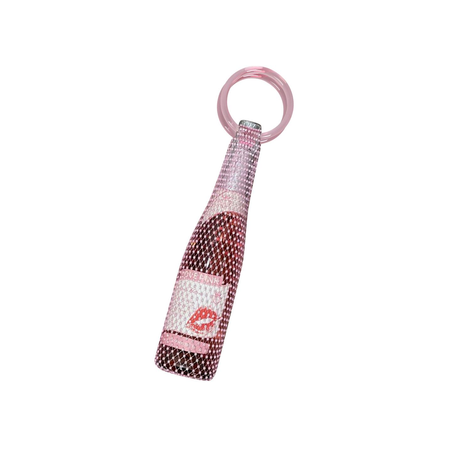 

Elegant Crystals Embellished Sturdy Rhinestones Pouch Convenient for Cosmetic Organization and Bottle Carrying 2