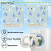  1PC Washable Guinea Pig & Hamster Cage Mat - Super Absorbent Non-Slip Pet Bedding 31"x47" for Rabbits & Small Animals