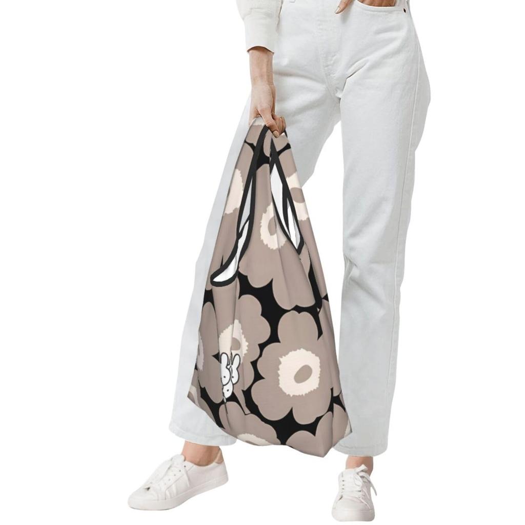 Asamike Eco Large Stylish Shopping Cute Miffy Popular Shopping Eco Tote Convenience Store Compact Bag Bag, Capacity, Bag, Design, Bag, Bag, Bag, Bag,