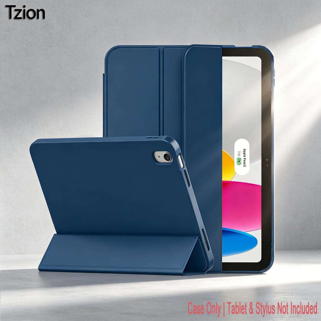 Case for iPad 10th Gen /(A16) 11th Gen , Trifold Stand Smart Cover for iPad 10.9/11 inch,Soft TPU Back, Auto Wake/Sleep