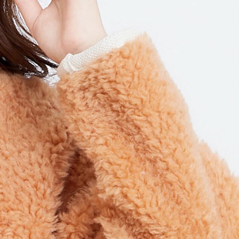 Kaiser Women's Elegant Shearling Wool Coat