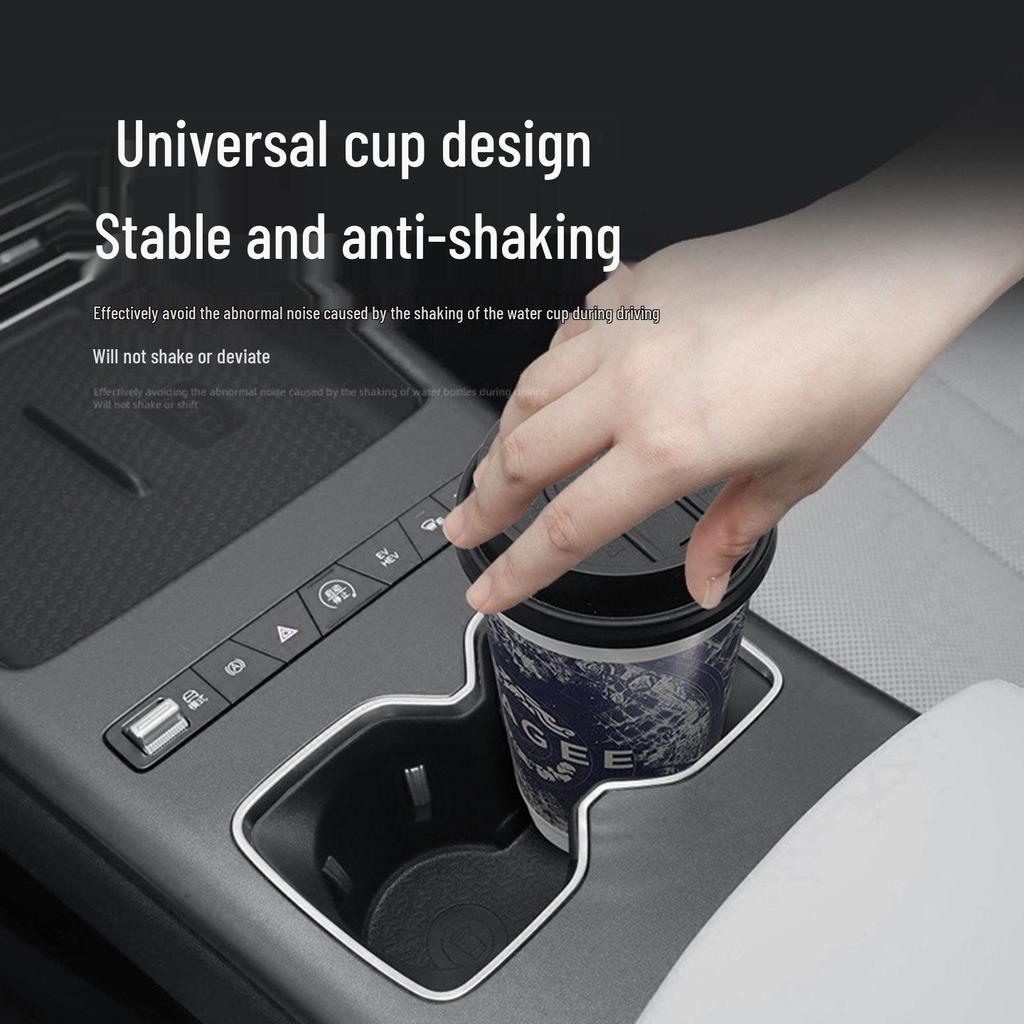 Compatible BYD Song Pro DMI Central Cup Holder Coaster Cover, Interior Accessory for 26 Models