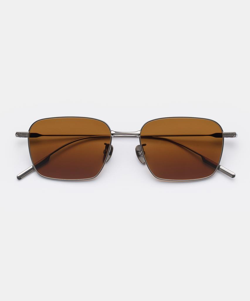 Maeteupeojeu Mp-31 Titanium Sunglasses Brown Darksilver