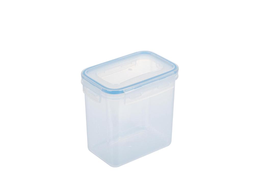 Vlhkosti a hmyzu odolná skladovací nádoba z plastu potravinářské kvality s vzduchotěsným uzávěrem