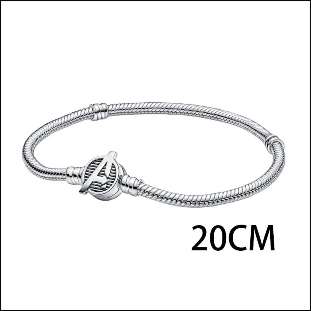 

Браслет One Size серебряный