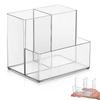 Frcolor Makeup Stationery Makeup Clear Makeup Brush Divided Cosmetic Storage Desktop Pen Desk Organizer Cosmetic Holder Storage, Storage, Organizer,