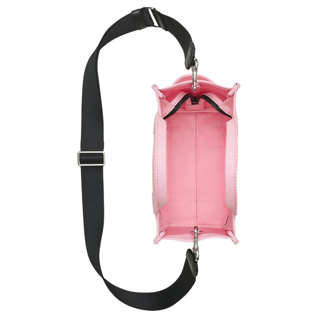 Marc Jacobs Verstellbarer Abnehmbarer Schultergurt Reißverschluss Baumwoll-Tragetasche Einkaufstasche Schulter-Umhängetasche Kleine Unisex-Tragetasche M0016493-669
