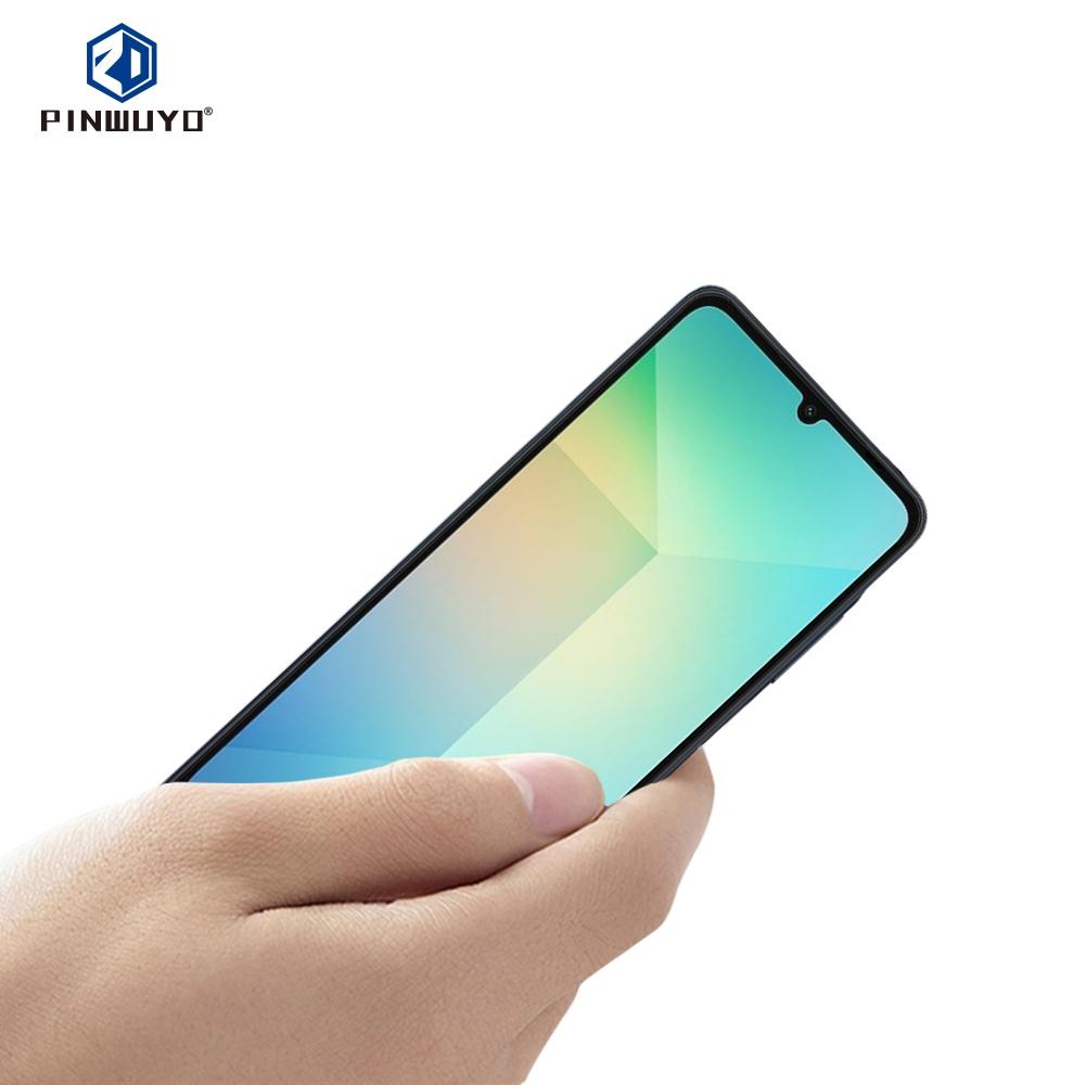 

For Samsung Galaxy A26 5G Tempered Glass Film PINWUYO Explosion-proof 9H 3D Full Screen Protector Black