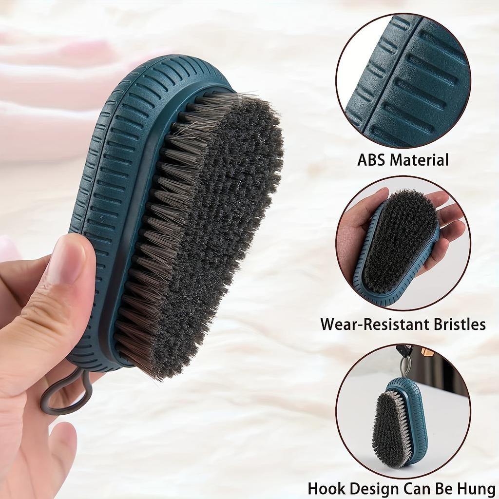 Heavy Duty 1pc Nail Brush For Effective Cleaning And Scrubbing - Stiff Bristles For Men And Mechanics