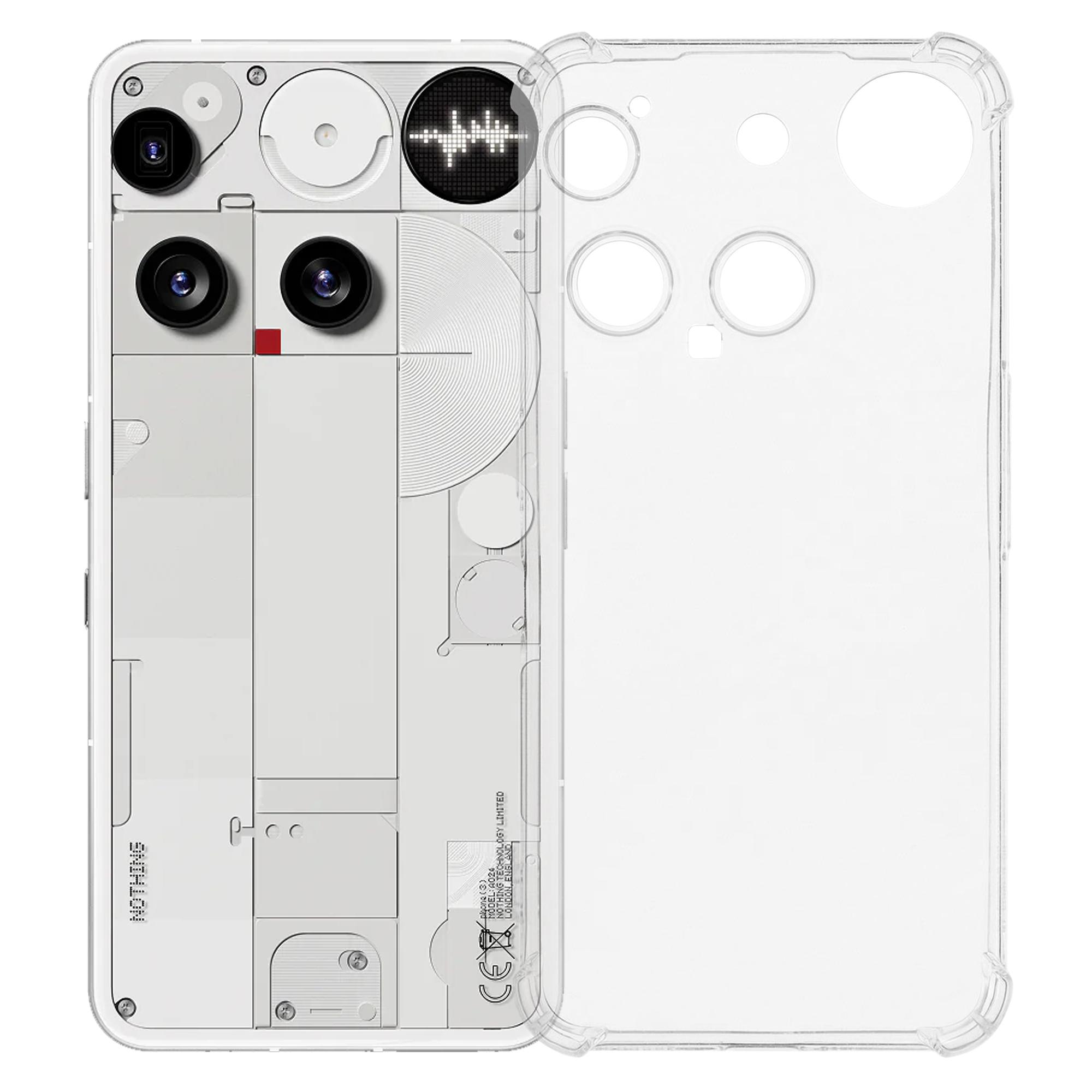 

For Nothing Phone (3) 5G Case Reinforced Four Corner Anti-Drop Clear TPU Phone Cover A