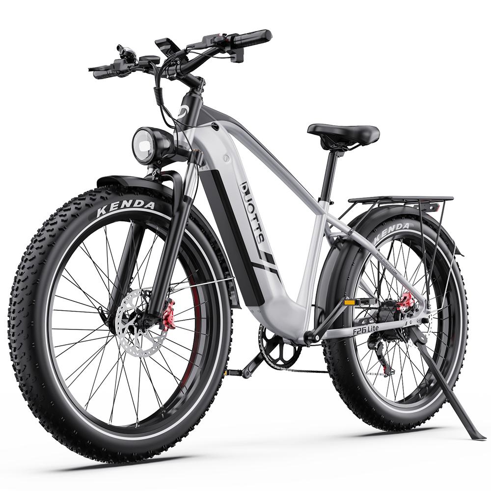 Elektrické kolo DUOTTS 26" 500W Motor Maximální rychlost 50 km/h 48V 18AH Maximální dojezd 90 km Nosnost 150 kg F26 Lite