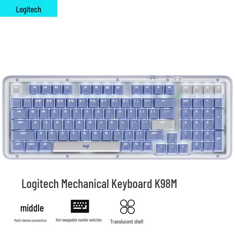 Logitech K98M Multi-Device Wireless Mechanical Keyboard