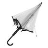 Water Spraying Umbrella Transparent Look Long Handle Multifunctional Summer Umbrella Toy for School Outdoor Beach
