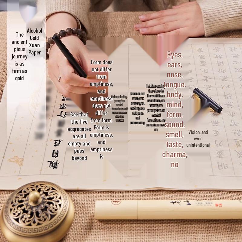 Tanyexuan Diamond Sutra Calligraphy Tracing Set