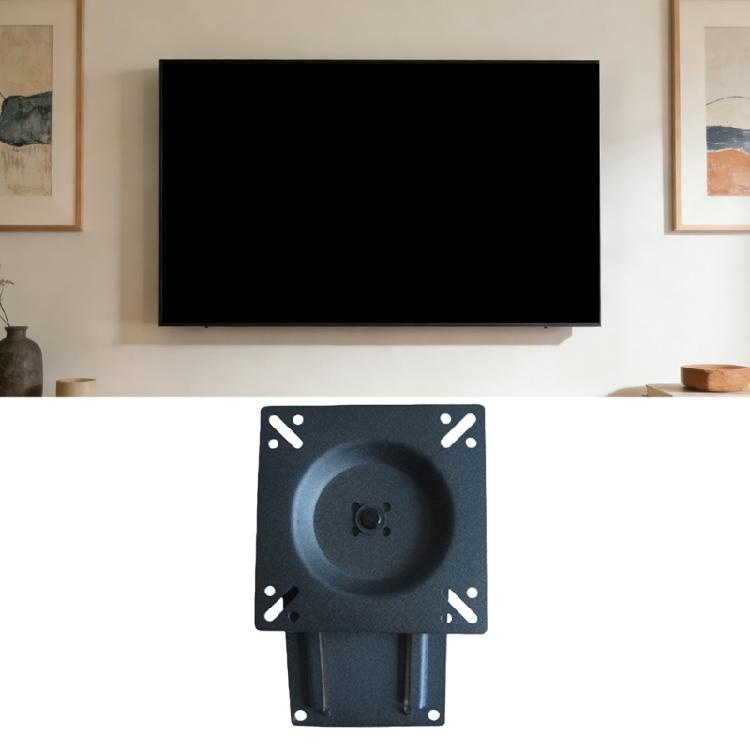 Monitor Mount Flat Panel Bracket for 10 To 30Inch LCD Screens Rotatable Capability Heavy Gauge Metal Space Efficient