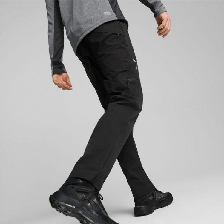 Puma Ss23 Solid Woven Sports Pants Men Bottoms Black 52325101