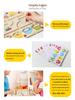 Children's Magnetic Wooden Counting & Color Game Toy