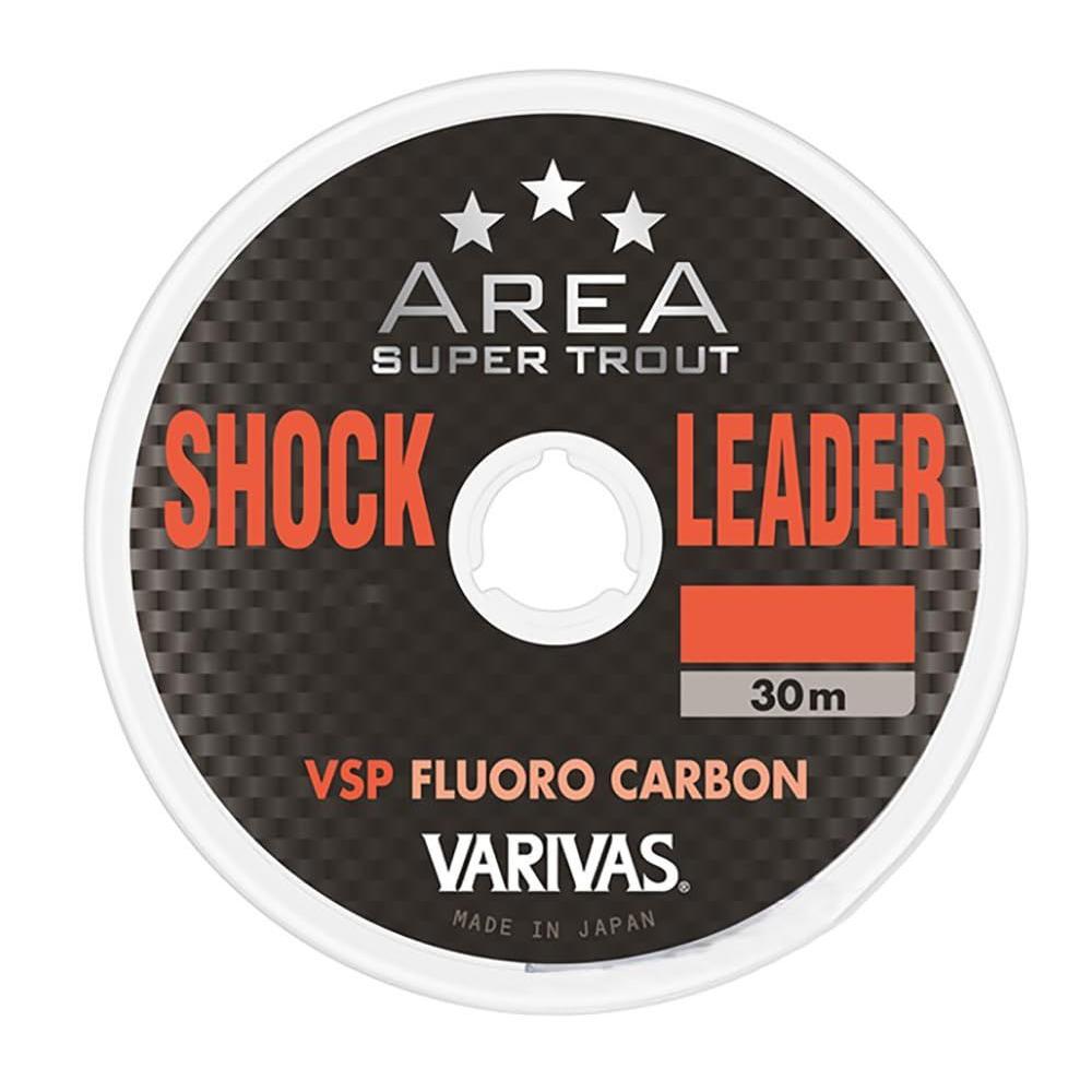 Used [New Product] 30m Fluoro VSP Natural Shock Leader Super Trout Area VARIVAS