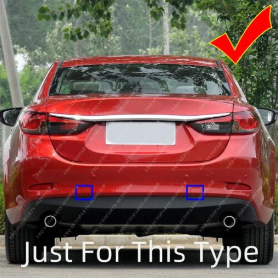 Rear Bumper Tow Hook Eye Cover For Mazda 6 Atenza Sedan 2013 2014 2015 -