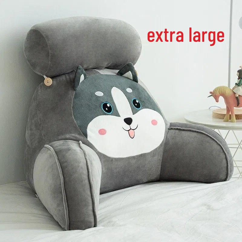Large Bedroom Headboard Backrest Cushion Cover for Lumbar Support