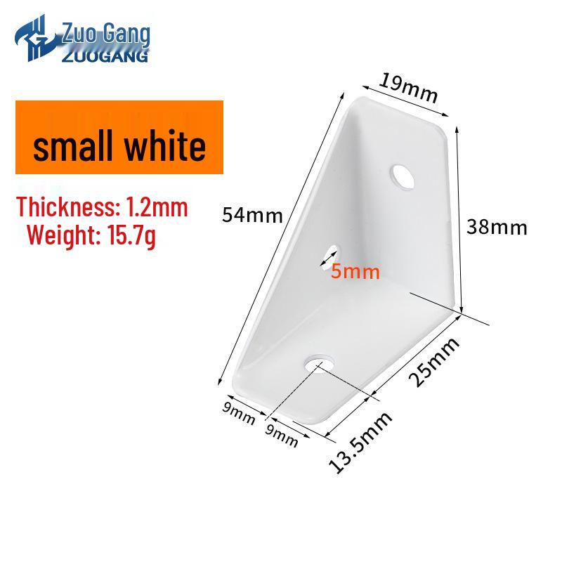 Triangular Multi-Functional 90-Degree Furniture Shelf Bracket & Support