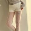 Women Vintage Fishnet Mesh Pantyhose Stockings Japanese Aesthetic Hollowout  Argyle Floral Heart Pattern Tights Leggings