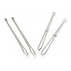 4Pcs Metal Bodkin Drawstring Threaders Set Drawstring Threader Tweezers Threader Tool for Sewing Knitting DIY Rope Threader Clip