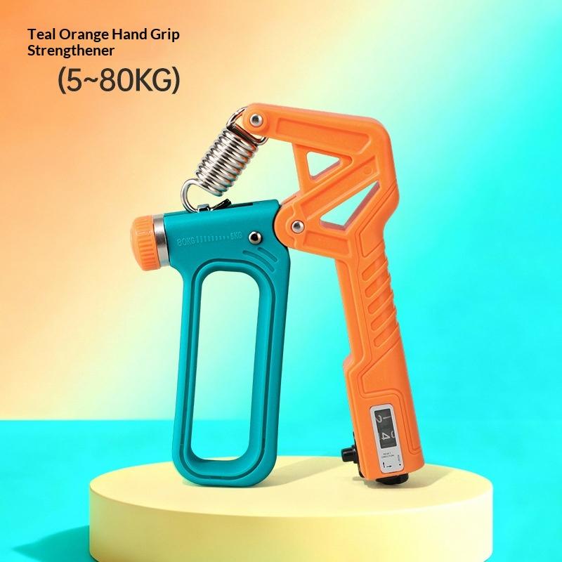 5-80Kg Adjustable Hand Grip Strengthener Hand Grip Trainer With Counter Wrist Forearm And Hand Exerciser For Muscle Building A1