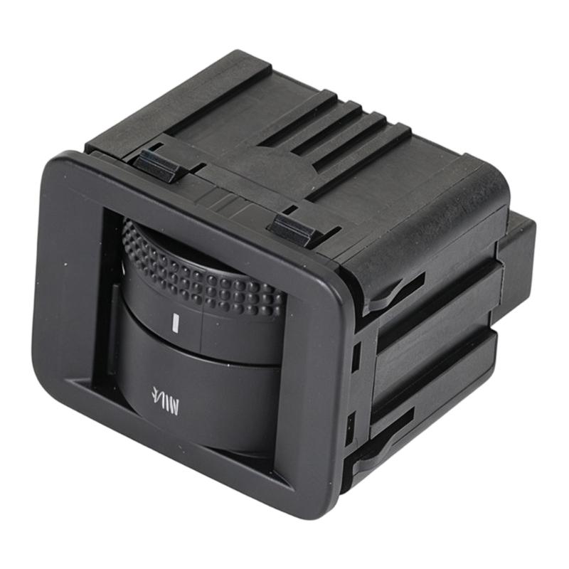 6RD941333AWHS Black Headlight Control Switches for Dashboard Light Repair, Interior Replacement Part for Daily Driving and Upkeep
