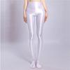 Sexy Women Stain Smooth Pants Oil Shiny Glossy Pantyhose Yoga Leggings Elastic Dance Tights Shaping Seamless Pants Maid Stocking