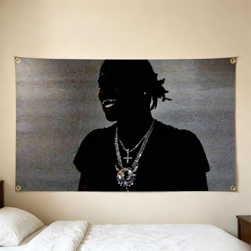 Funny Group Photo Monkey Tapestry Wall Hanging Meme Poster Aesthetic Wall Art College Dorm Bedroom Living Room Decor