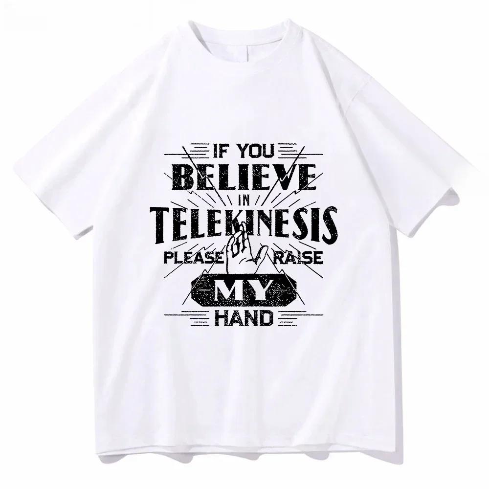 Pánské tričko ve stejném stylu jako Tom I Survived My Trip To NYC Potisk Top Ležérní Bavlněné Tričko Unisex Móda Telekineze Tričko