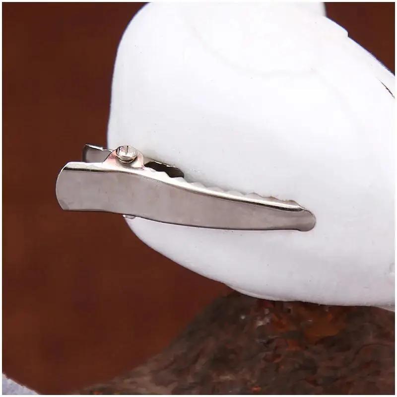 4PCS Simulation Pigeons Imitation Bird Feather Gardening Decoration Craft Home Furnishing Photography Props Fakes Birds