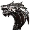 Wolf Wolf Car 3D Emblem Sticker Metal Left Right Easy