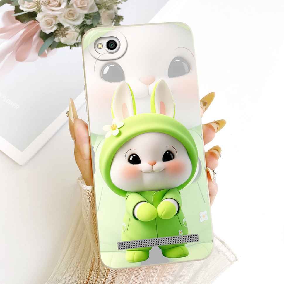 For Xiaomi Redmi 5A Case Fashion Cartoon Print Soft Silicone Cover For Redmi 5A MCG3B MCI3B Phone Protective Cases