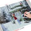 5D Diamond Painting Winter Full Square Handicraft Sale Diamond Embroidery Christmas Tree Mosaic Snow Home Decoration