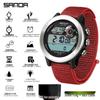 Sanda Multifunction Teen Sports Watch: Calorie Counter, Single Display, Pedometer, Waterproof.